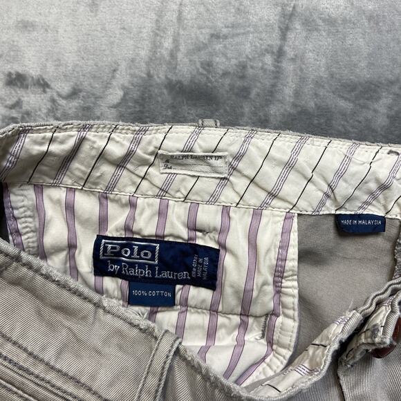 Vintage Polo Ralph Lauren Distressed Rare Customized Chino Pants Mens 38x30 - Picture 7 of 12